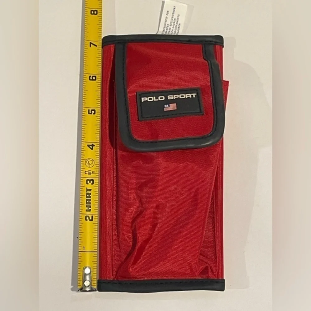 Vintage 90s Polo Sport Ralph Lauren Wallet Long‎ Trifold Pocketbook RARE